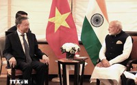 Tổng Bí thư, Chủ tịch nước Tô Lâm tiếp Thủ tướng Ấn Độ Narendra Modi