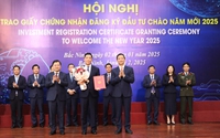 Bắc Ninh trao chứng nhận đầu tư 1,8 tỷ USD ngay trong ngày làm việc đầu năm 2025