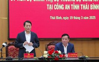 Đại tướng Lương Tam Quang nhấn mạnh mục tiêu cao nhất khi làm việc với Công an Thái Bình
