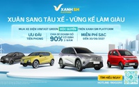 GSM bắt đầu nhận đặt cọc 4 dòng xe VinFast Green từ ngày 17/03/2025