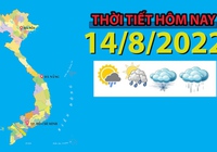 Thời tiết hôm nay 14/8/2022: Bắc Bộ mưa dông rải rác, Đà Nẵng ngày nắng nóng
