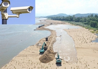Quảng Ngãi: Lắp đặt camera giám sát khối lượng cát, sỏi mua bán tại các bến, bãi 