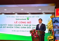 Vietcombank bổ nhiệm tân Tổng Giám đốc Nguyễn Thanh Tùng