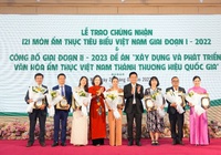 CHIN-SU đồng hành cùng Hiệp hội Văn hóa Ẩm thực Việt Nam vinh danh 121 món ăn tiêu biểu năm 2022