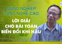 Nông nghiệp công nghệ cao: Lời giải cho bài toán biến đổi khí hậu