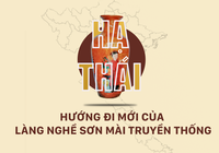 Hướng đi mới của làng nghề sơn mài truyền thống Hạ Thái