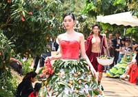 Clip: Vải thiều Bắc Giang vào thiết kế thời trang độc lạ được hàng loạt siêu mẫu trình diễn