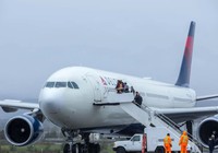 Clip: Máy bay từ Pháp đến Mỹ phải hạ cánh khẩn cấp xuống Canada vì hành khách "gây rối không thể kiểm soát"