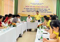 Agribank Quảng Trị phối hợp tổ chức Hội nghị thanh toán song phương Việt - Lào