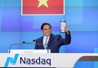Thủ tướng Phạm Minh Chính rung chuông khai mạc phiên giao dịch trên sàn chứng khoán Nasdaq 
