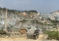 Huyện Hà Trung (Thanh Hóa): Nguy cơ mất an toàn đe doạ tính mạng người lao động tại các mỏ khai thác đá 