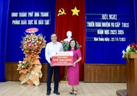 Agribank Chi nhánh tỉnh Khánh Hòa thực hiện nhiều chương trình an sinh xã hội cho giáo dục
