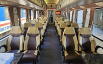 Lần đầu tiên, ngành đường sắt đưa tàu có thiết kế "chống say xe" phục vụ hành khách