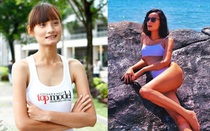 Người mẫu Lê Thúy gây "choáng" khi vóc dáng thay đổi 180 độ sau 5 năm lấy chồng