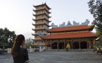 Chùa Cam Lộ ở tỉnh Quảng Trị có bảo tháp thờ Phật và Xá lợi Phật cao nhất Việt Nam