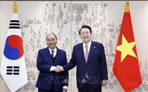 Việt Nam - Hàn Quốc nâng cấp quan hệ lên Đối tác chiến lược toàn diện