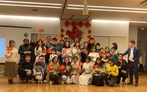 Ảnh cộng đồng người Việt tại Nhật Bản thi gói bánh chưng đón Tết Quý Mão 2023