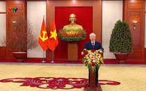 Toàn văn lời chúc Tết của Tổng Bí thư Nguyễn Phú Trọng đêm giao thừa Tết Quý Mão 2023