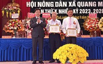 Phó Chủ tịch Thường trực TƯ Hội NDVN Phạm Tiến Nam dự Đại hội Hội Nông dân một xã của Hải Dương
