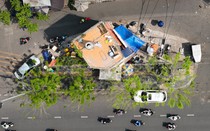 Ngôi nhà 4 mặt tiền độc lạ nằm bên tuyến đường nghìn tỷ Thủ đô