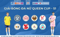 Giải bóng đá Queen Cup - S1: Sân chơi nâng tầm bóng đá nữ sân 7