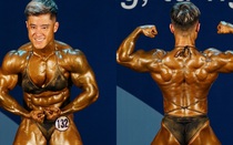 Vận động viên thể hình chuyển giới ở Hà Nội "gây bão" với cơ bắp cuồn cuộn