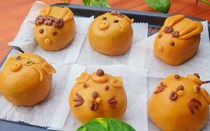 Làm bánh Trung thu hình thú bằng nồi chiên không dầu xinh xẻo, ngon lành