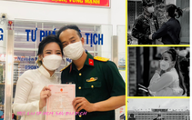 Chàng sĩ quan quay lại TP.HCM đăng ký kết hôn với nàng tình nguyện viên: Mối tình đẹp sau đại dịch Covid-19