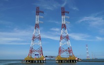 Kéo dây vượt biển công trình 220kV Kiên Bình - Phú Quốc