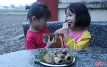 Bánh tu hú, món ăn dân dã tuổi thơ của người Hà Tĩnh