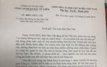 Công an Quận Bắc Từ Liêm phản hồi thông tin Dân Việt đăng tải về một số bất cập ở chợ đầu mối Minh Khai