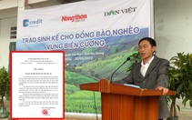 Xã Pà Vầy Sủ gửi thư cảm ơn Báo NTNN/Điện tử Dân Việt