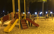 Ghé công viên hiếm hoi có bãi cát vàng cho trẻ em vui chơi thỏa thích