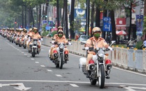 TP.HCM: CSGT ra quân đảm bảo an toàn giao thông dịp lễ và Đại hội thể thao Đông Nam Á