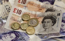 Đồng bảng Anh trượt xuống mức thấp nhất kể từ năm 2020