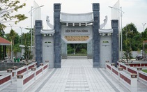 Đền thờ Vua Hùng ở Cần Thơ trước ngày khánh thành