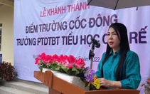 Điểm trường Cốc Đông là công trình có ý nghĩa to lớn với ngành giáo dục huyện Xín Mần (Hà Giang)