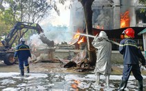 Dập tắt hoàn toàn đám cháy tại căn biệt thự ở Khu đô thị Pháp Vân, Hà Nội