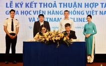 Vietnam Airlines và Học viện Hàng không Việt Nam hợp tác đào tạo nguồn nhân lực chất lương cao