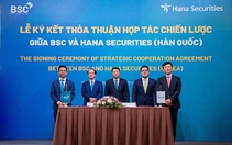 Hana Securities trở thành cổ đông chiến lược của chứng khoán BIDV
