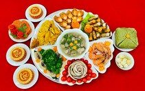 Những mâm cỗ cúng ông Công ông Táo đầy đủ và đẹp mắt