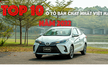 TOP 10 ô tô bán chạy nhất thị trường Việt Nam 