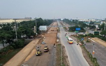 Hiện trạng tuyến quốc lộ ở Hà Nội có mức đầu tư hơn 8.100 tỷ đồng sau gần 1 năm thi công