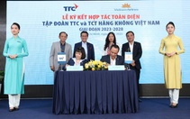 Lễ ký kết thỏa thuận hợp tác toàn diện giữa Tập đoàn TTC và Vietnam Airlines
