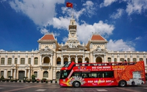 Sài Gòn có tour ngắm thành phố xuyên đêm từ buýt 2 tầng
