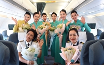 Vietnam Airlines tổ chức chuyến bay đặc biệt dịp Quốc tế Phụ nữ