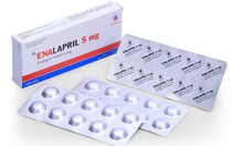 Thu hồi thuốc Enalapril 5mg không đạt tiêu chuẩn chất lượng