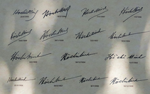 Bộ sưu tập chữ ký và bút tích của Chủ tịch Hồ Chí Minh được giới thiệu ở Hà Nội