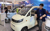 Ô tô điện Trung Quốc siêu nhỏ xuất hiện tại Việt Nam, giá vẫn còn bí mật