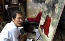 Họa sĩ Lâm Huỳnh Sơn khám phá và thử thách mình với tranh trừu tượng
